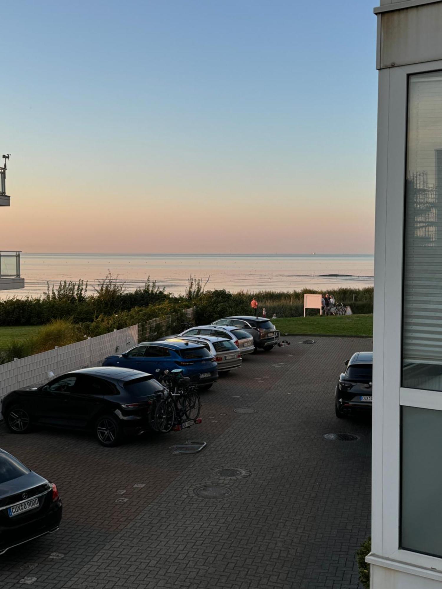 Strandjuwel In Der Seehuette Cuxhaven Duhnen- Exclusive Ferienwohnung Am Strand Mit Meerblick 외부 사진