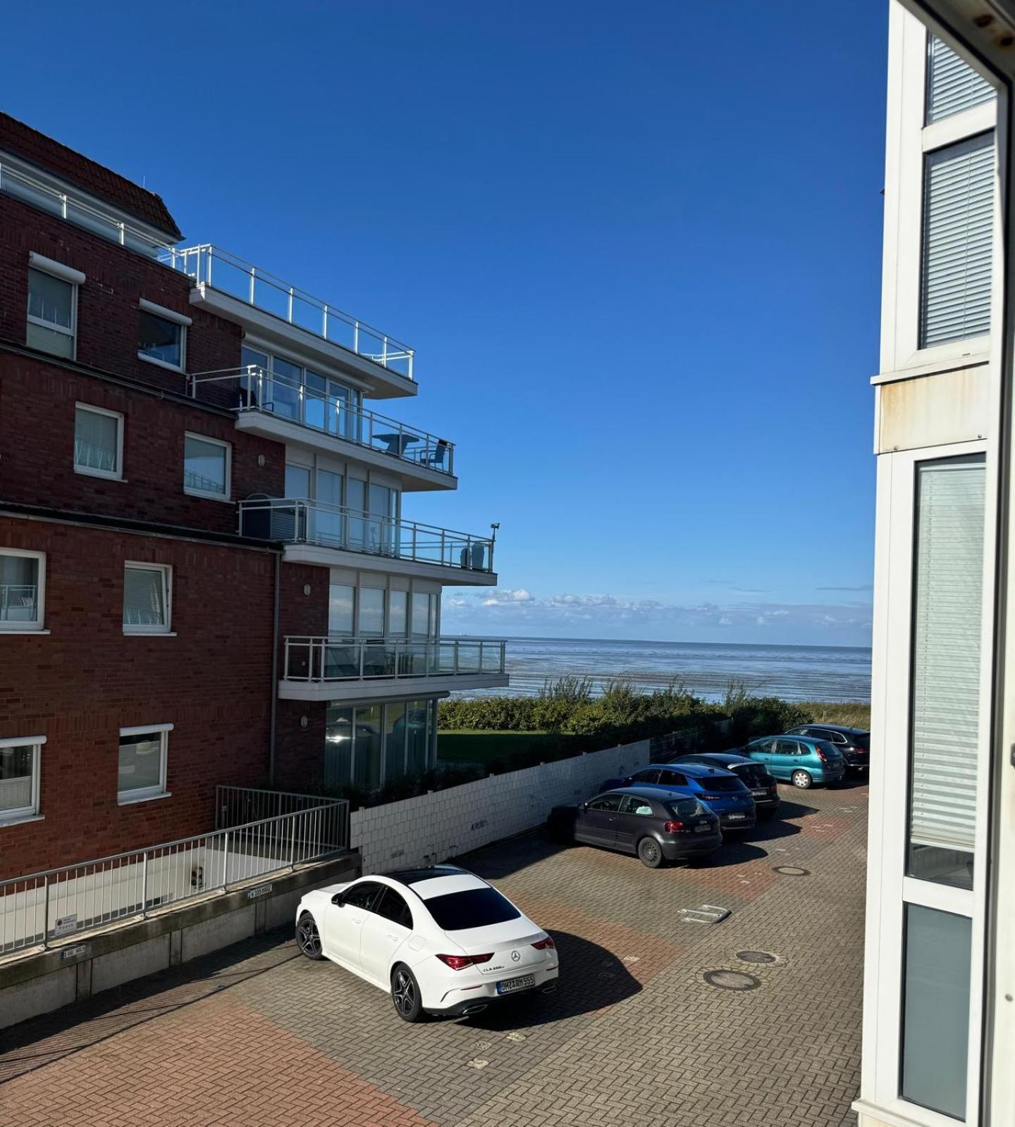 Strandjuwel In Der Seehuette Cuxhaven Duhnen- Exclusive Ferienwohnung Am Strand Mit Meerblick 외부 사진